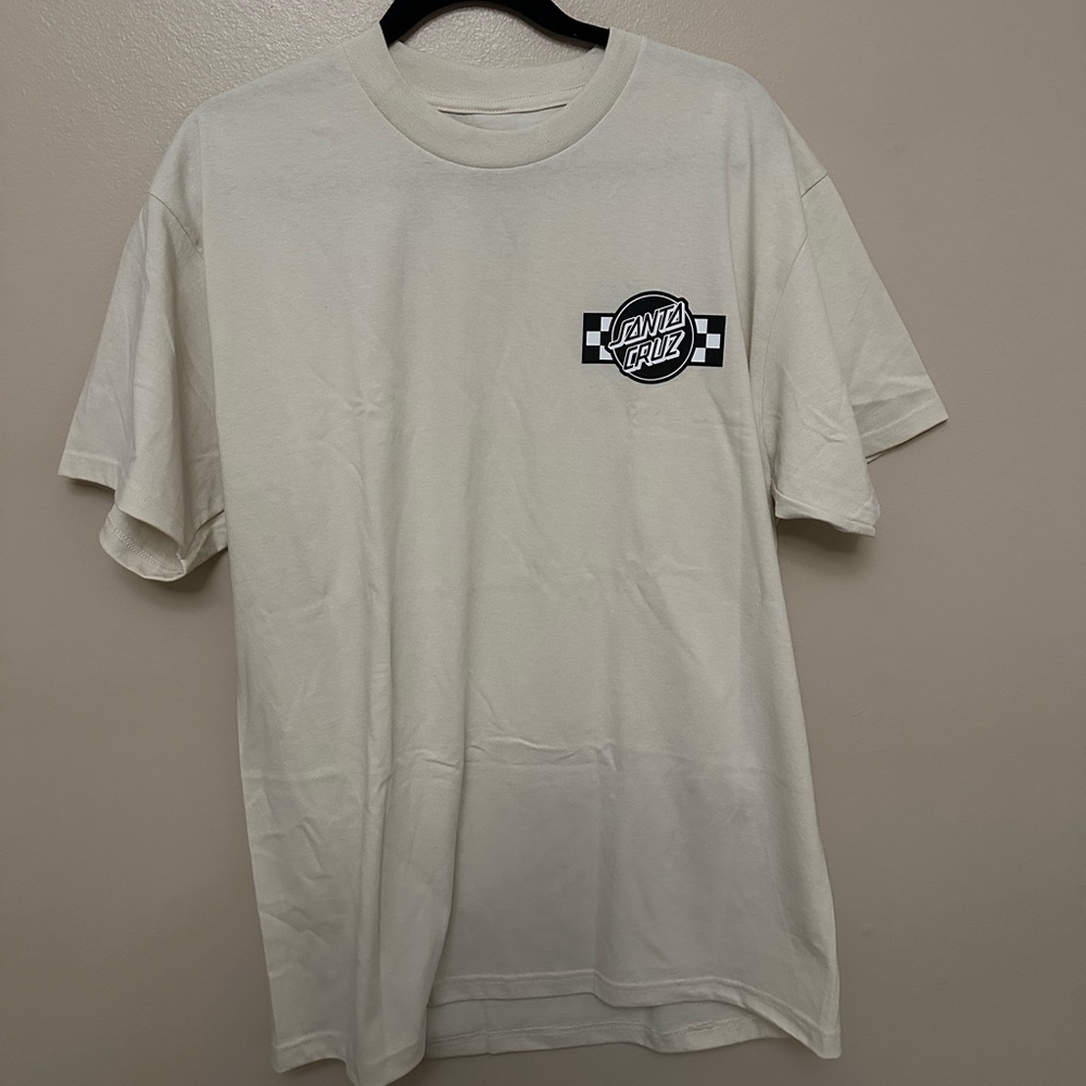 Vintage-Inspired Santa Cruz Tee - Size Large